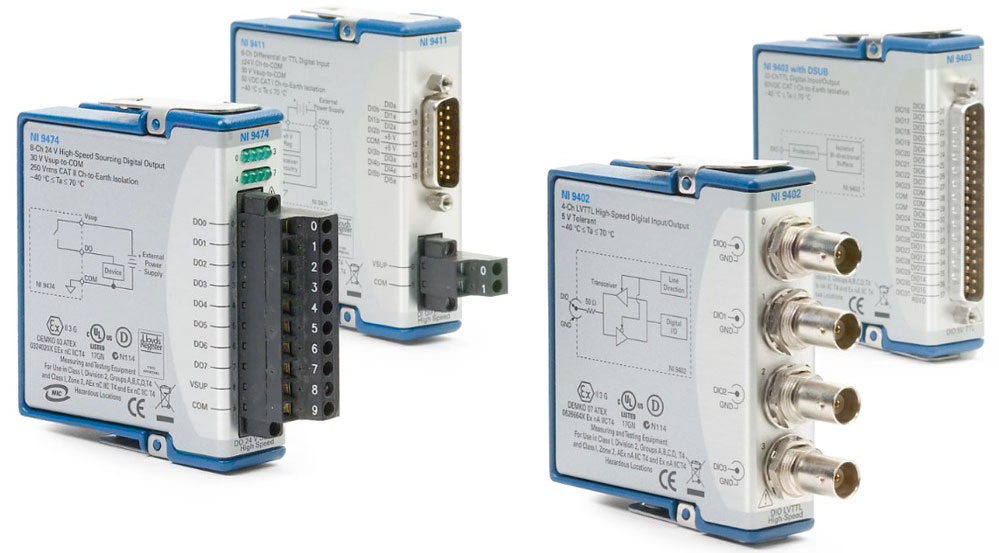 CompactDAQ Digital Modules National Instruments DigiKey